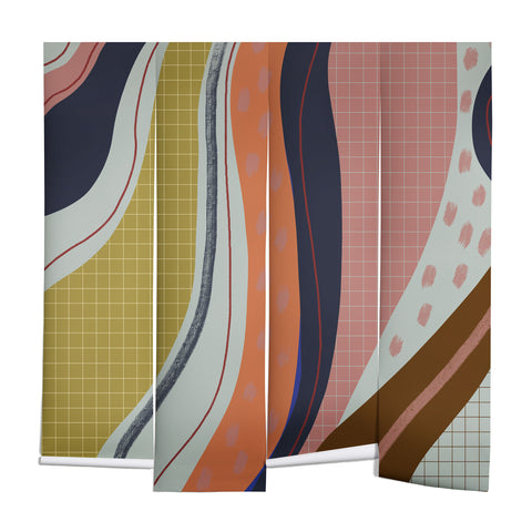 Viviana Gonzalez Retro Fusion 01 Wall Mural