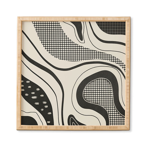 Viviana Gonzalez Retro Fusion 03 Framed Wall Art