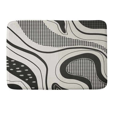 Viviana Gonzalez Retro Fusion 03 Memory Foam Bath Mat