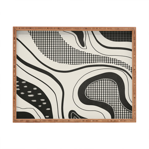 Viviana Gonzalez Retro Fusion 03 Rectangular Tray