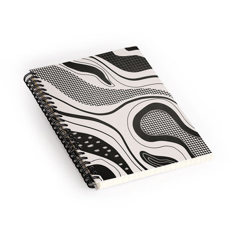 Viviana Gonzalez Retro Fusion 03 Spiral Notebook