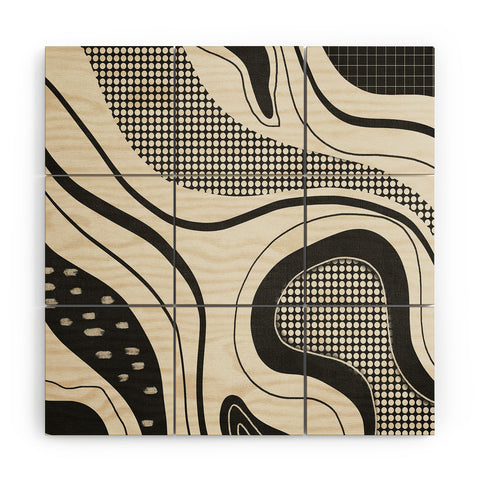 Viviana Gonzalez Retro Fusion 03 Wood Wall Mural