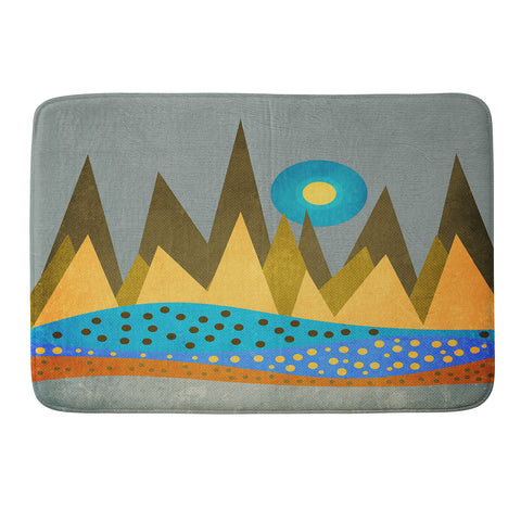 Viviana Gonzalez Retro Landscape I Memory Foam Bath Mat
