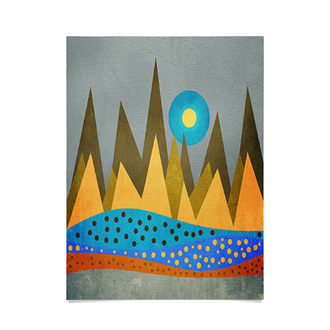 Viviana Gonzalez Retro Landscape I Poster