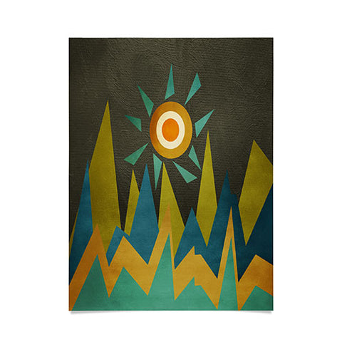 Viviana Gonzalez Retro Landscape II Poster