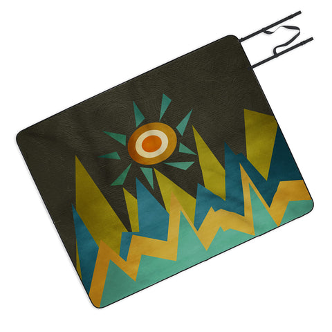 Viviana Gonzalez Retro Landscape II Picnic Blanket