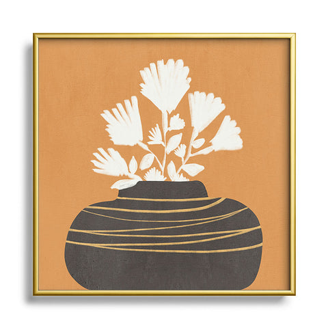 Viviana Gonzalez Retro Still Life 4 Metal Square Framed Art Print