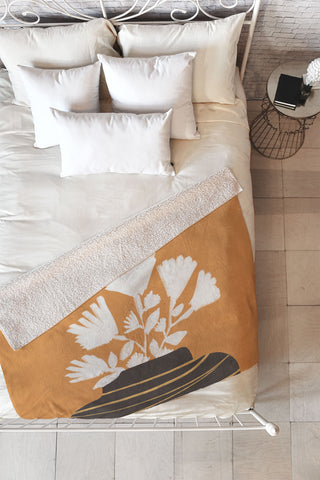 Viviana Gonzalez Retro Still Life 4 Fleece Throw Blanket