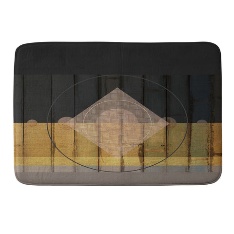 Viviana Gonzalez Rustic neutrals 02 Memory Foam Bath Mat