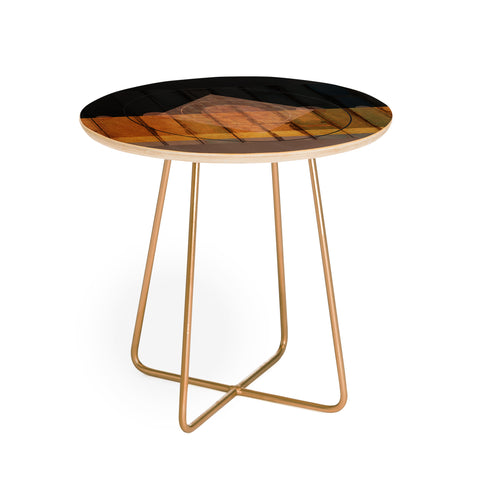 Viviana Gonzalez Rustic neutrals 02 Round Side Table