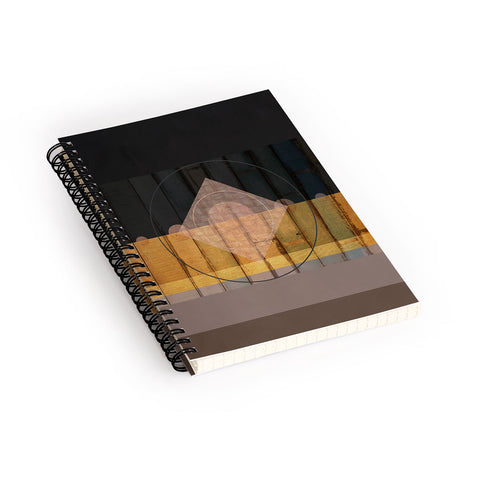 Viviana Gonzalez Rustic neutrals 02 Spiral Notebook