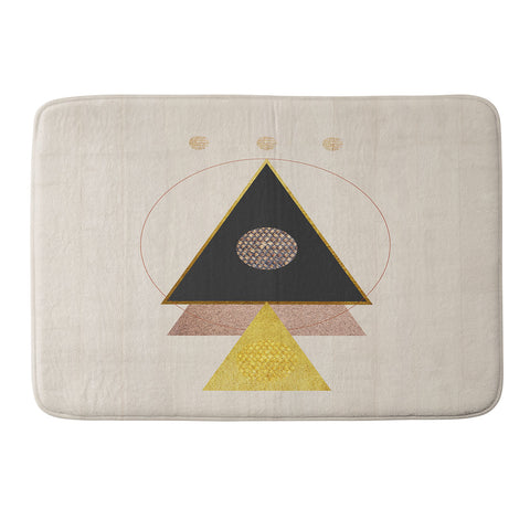 Viviana Gonzalez Rustic neutrals Memory Foam Bath Mat