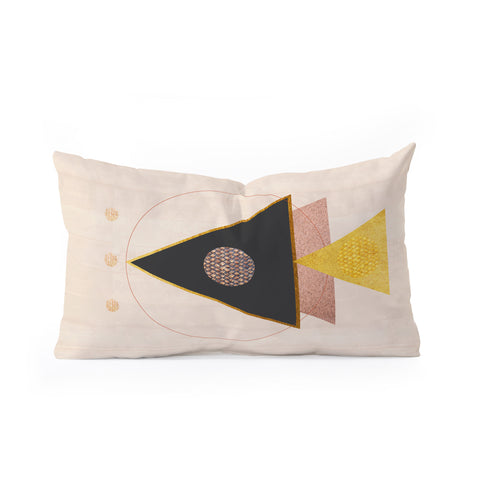 Viviana Gonzalez Rustic neutrals Oblong Throw Pillow