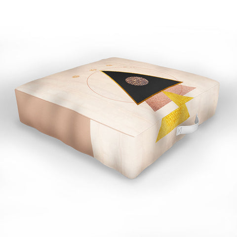 Viviana Gonzalez Rustic neutrals Outdoor Floor Cushion