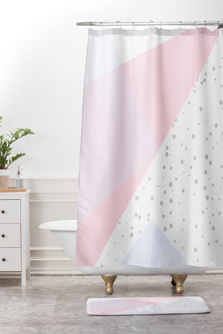 Viviana Gonzalez scandinavian style collection 01 Shower Curtain And Mat