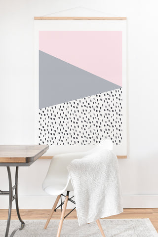 Viviana Gonzalez scandinavian style collection 02 Art Print And Hanger