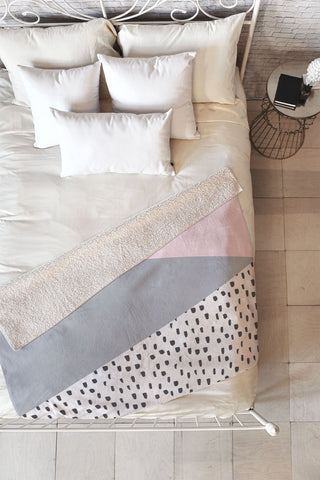 Viviana Gonzalez scandinavian style collection 02 Fleece Throw Blanket