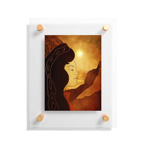 Viviana Gonzalez Song of December Floating Acrylic Print