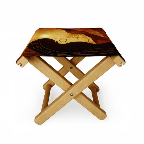 Viviana Gonzalez Song of December Folding Stool