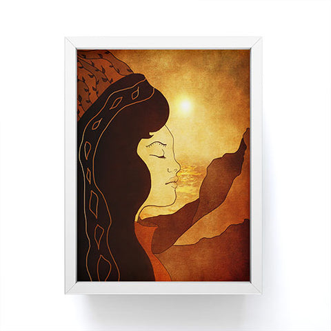 Viviana Gonzalez Song of December Framed Mini Art Print