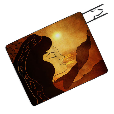 Viviana Gonzalez Song of December Picnic Blanket