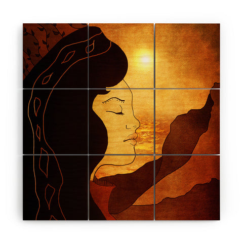 Viviana Gonzalez Song of December Wood Wall Mural