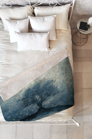 Viviana Gonzalez Songs From The Sea Fleece Throw Blanket