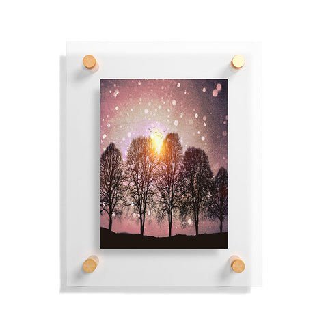 Viviana Gonzalez Sounds Of Christmas Floating Acrylic Print