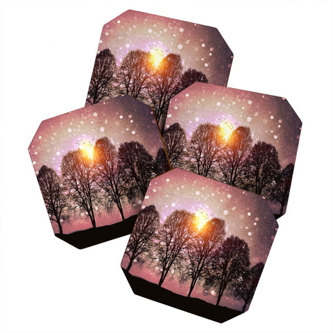 Viviana Gonzalez Sounds Of Christmas Coaster Set