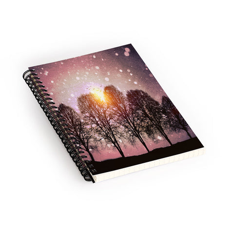 Viviana Gonzalez Sounds Of Christmas Spiral Notebook