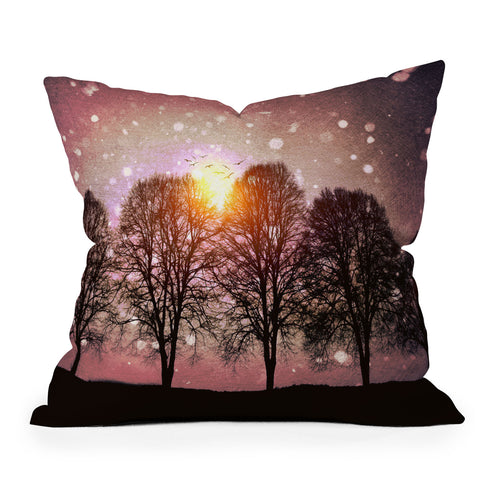 Viviana Gonzalez Sounds Of Christmas Throw Pillow