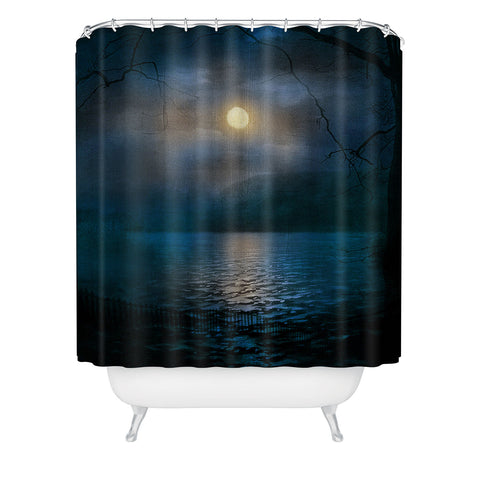 Viviana Gonzalez Sounds of the Moon Shower Curtain