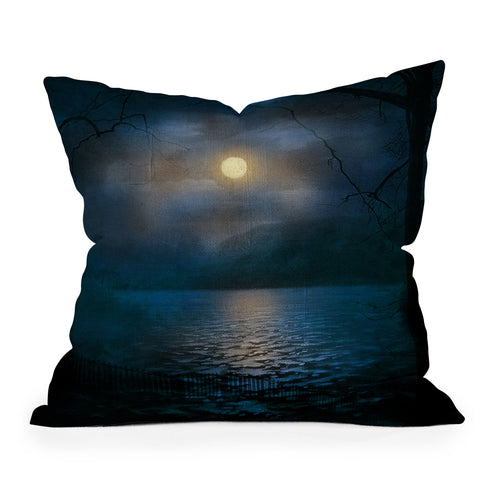 Viviana Gonzalez Sounds of the Moon Throw Pillow