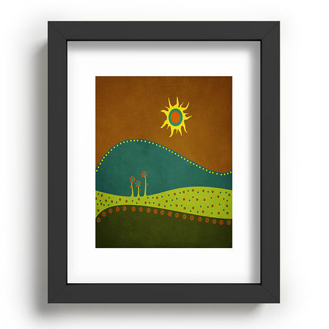 Viviana Gonzalez Spring Landscape 1 Recessed Framing Rectangle