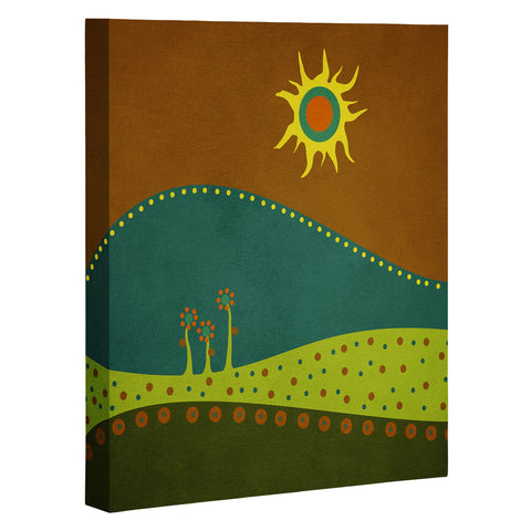 Viviana Gonzalez Spring Landscape 1 Art Canvas