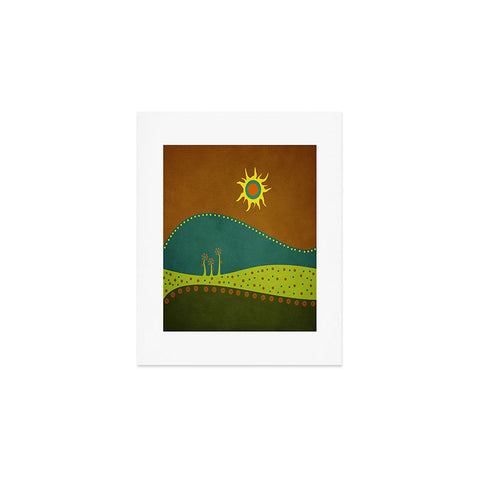 Viviana Gonzalez Spring Landscape 1 Art Print