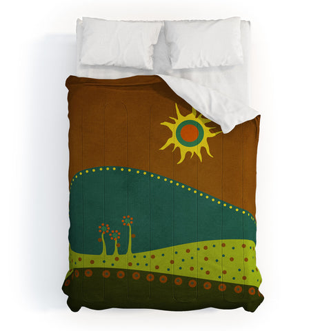 Viviana Gonzalez Spring Landscape 1 Comforter