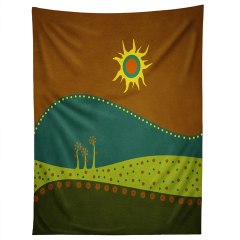 Viviana Gonzalez Spring Landscape 1 Tapestry