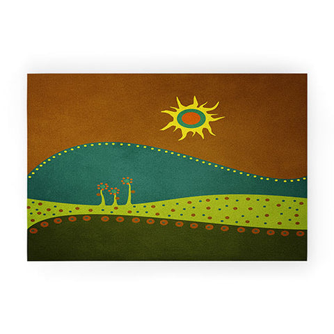 Viviana Gonzalez Spring Landscape 1 Welcome Mat