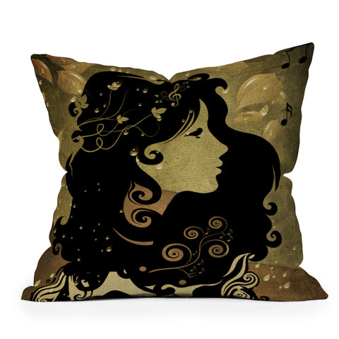 Viviana Gonzalez Spring Rain Throw Pillow