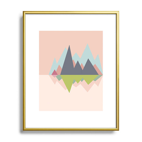 Viviana Gonzalez Spring vibes collection 01 Metal Framed Art Print