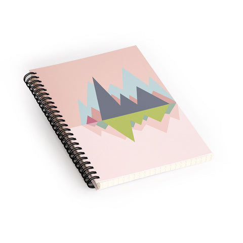 Viviana Gonzalez Spring vibes collection 01 Spiral Notebook