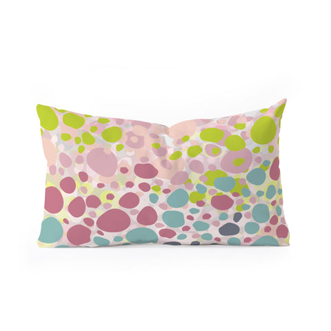 Viviana Gonzalez Spring vibes collection 03 Oblong Throw Pillow