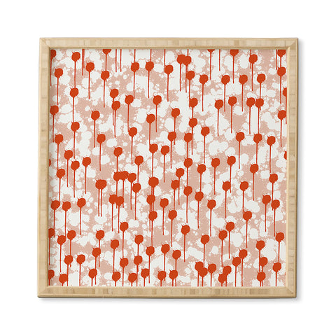 Viviana Gonzalez Summer abstract 01 Framed Wall Art