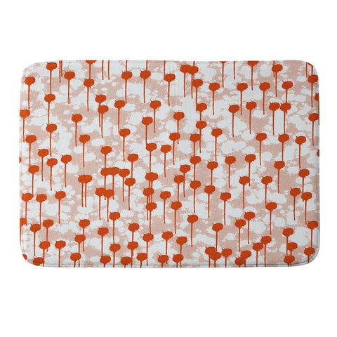 Viviana Gonzalez Summer abstract 01 Memory Foam Bath Mat