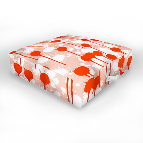 Viviana Gonzalez Summer abstract 01 Outdoor Floor Cushion