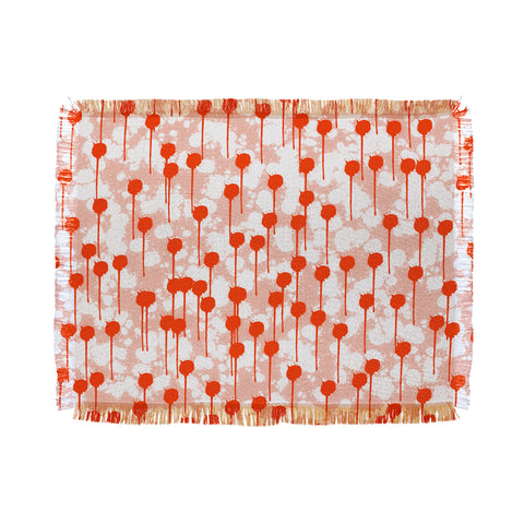 Viviana Gonzalez Summer abstract 01 Throw Blanket
