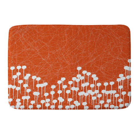 Viviana Gonzalez Summer abstract 02 Memory Foam Bath Mat