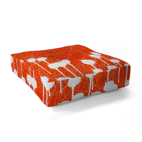 Viviana Gonzalez Summer abstract 02 Floor Pillow Square