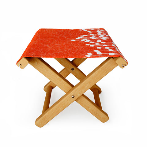 Viviana Gonzalez Summer abstract 02 Folding Stool